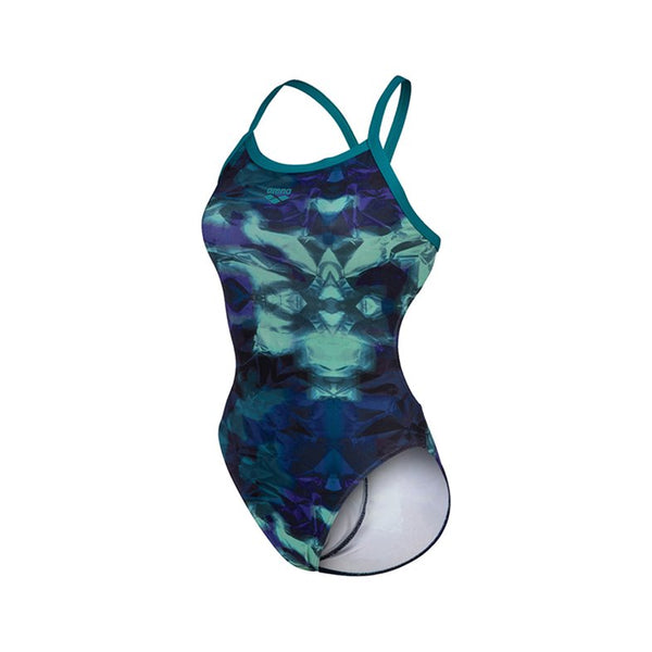 COSTUME ARENA DONNA INTERO PISCINA SPALLINA STRETTA FANTASY