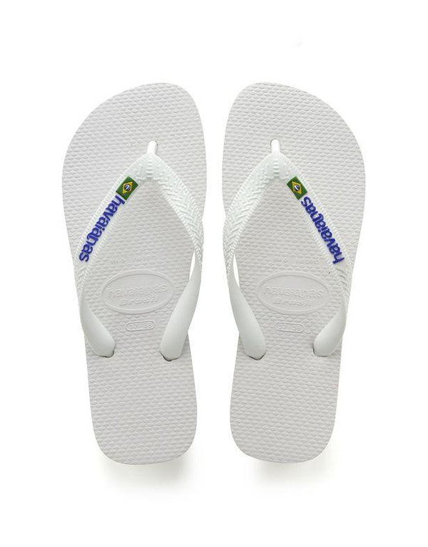 INFRADITO HAVAIANAS CIABATTE MARE PISCINA BRAZIL WHITE - TOP LEVEL SPORT