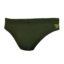 COSTUME SPEEDO UOMO SLIP ENDURANCE BRIEFS GREEN NUOTO PISCINA