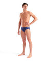 COSTUME ITALIA ARENA UOMO SLIP BRIEF FIN NUOTO PISCINA BLU ITALY
