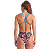 COSTUME ARENA DONNA PISCINA INTERO SPALLINA STRETTA DONUTS CHALLENGE