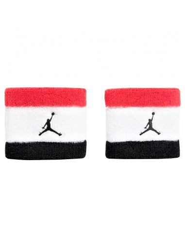 POLSINI NIKE JORDAN 23 SPUGNA DRY FIT SWOOSH WRISTBANDS TRICOLORE