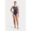 COSTUME ARENA DONNA COSTUMI NUOTO INTERO PISCINA WAKE SWIMSUIT SWIM PRO BACK