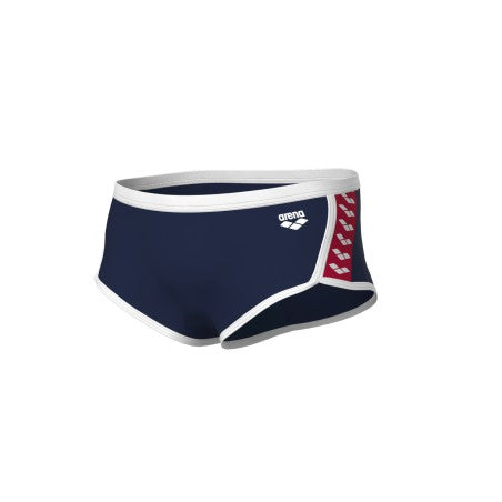COSTUME ARENA UOMO ALTO NUOTO PISCINA SWIM BRIEFS ICONS TRUNK BLU ROSSO