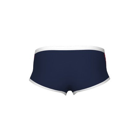 COSTUME ARENA UOMO ALTO NUOTO PISCINA SWIM BRIEFS ICONS TRUNK BLU ROSSO