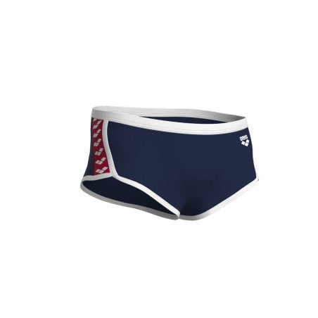 COSTUME ARENA UOMO ALTO NUOTO PISCINA SWIM BRIEFS ICONS TRUNK BLU ROSSO
