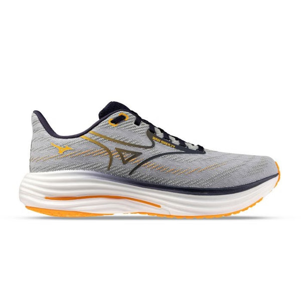 SCARPE RUNNING MIZUNO WAVE RIDER 29 UOMO RUN GRIGIO ARANCIO BLU