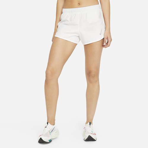 SHORTS NIKE WOMAN PANTALONCINO DONNA RUNNING CROSSFIT FITNESS BIANCO