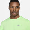 T SHIRT NIKE DRY-FIT RUN MAGLIA UOMO MAN TEE RUNNING LIME