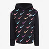 FELPA CON CAPPUCCIO BAMBINA GIRLS PRINTED FLEECE HOODIE