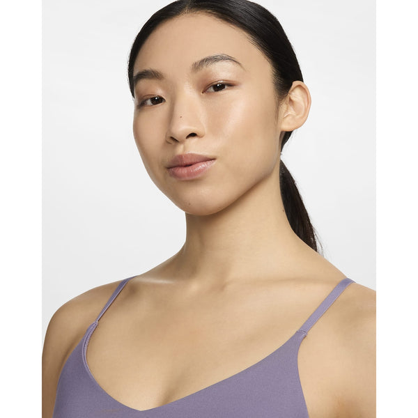 TOP NIKE AIR INDY WOMAN BRA DRI-FIT FITNESS WOD ROSA SCURO E BIANCO