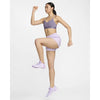 TOP NIKE AIR INDY WOMAN BRA DRI-FIT FITNESS WOD ROSA SCURO E BIANCO