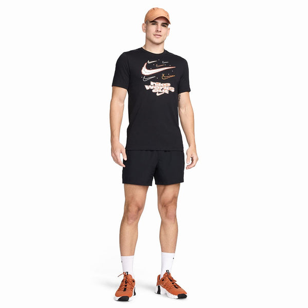 T SHIRT NIKE ATHLETE DRY-FIT MAGLIA SPORTSWEAR UOMO NERA WORKOUT