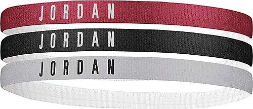 FASCE CAPELLI NIKE JORDAN ELASTICI 3PZ ELASTIC HEADBANDS SPORT