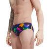 COSTUME SPEEDO UOMO SLIP NUOTO PISCINA COLORS FANTASY