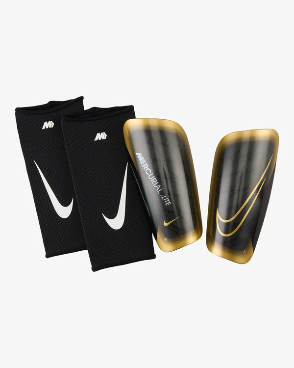 PARASTINCHI CALCIO NIKE MERCURIAL LITE NERO ORO