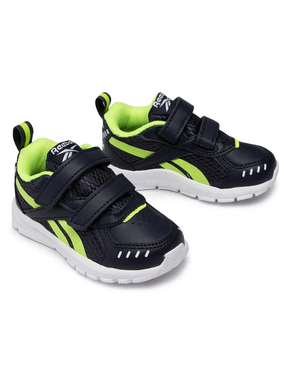 GIRLS' SHOES EBOK SPRINTER RUN FUCHSIA CHILDREN SHOES WITH RIPS