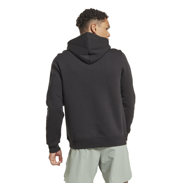 FELPA REEBOK UOMO CAPPUCCIO TUTA IDENTITY LOGO
