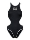 COSTUME ARENA DONNA ONE BIG LOGO COSTUME INTERO PISCINA NERO