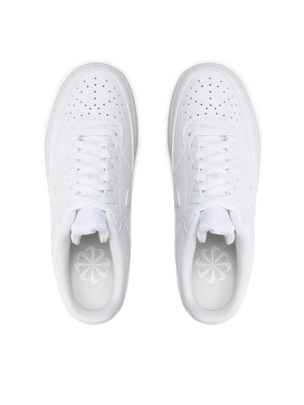 SCARPE NIKE COURT VISION LOW NEXT NATURE SNEAKERS BIANCA CLASSIC