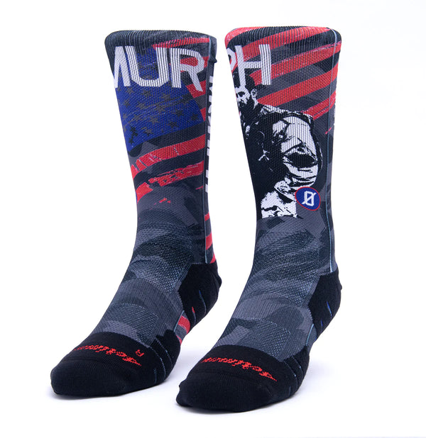 CALZE SCRIMMAGE CROSSFIT SOCKS PADLE BASKET RUNNING MURPH WOD BLACK