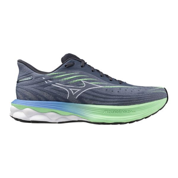 SCARPE RUNNING MIZUNO WAVE SKYRISE SCARPA CORSA UOMO GRIGIA VERDE
