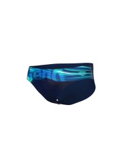 MEN'S ARENA SWIMSUIT SLIP SWIMMING POOL BRIEF BLACK BLUE