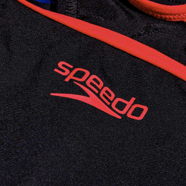 COSTUME BIKINI SPEEDO 2 PEZZI DONNA FASCIA PISCINA NUOTO NERO ROSSO BLU