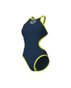 COSTUME ARENA DONNA ONE BIG LOGO COSTUME INTERO PISCINA BLU