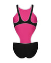 COSTUME ARENA DONNA ONE NEXT LOGO COSTUME INTERO PISCINA NERO