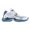 SCARPE VOLLEY PALLAVOLO MIZUNO WAVE LIGHTING Z8 MID BIANCA