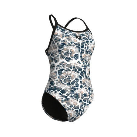 COSTUME ARENA DONNA INTERO PISCINA EARTH SPALLINA STRETTA