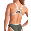 COSTUME ARENA DONNA ONE BIG LOGO COSTUME INTERO PISCINA VERDE