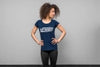 T-SHIRT MAGLIA DONNA XENIOS USA CROSSFIT WOMAN NERA NERA BLU GRIGIA