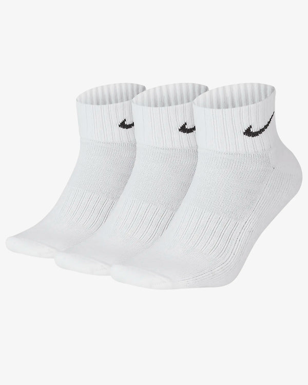 SET DI 3 PAIA DI CALZINI NIKE CORTI UNISEX BLACK WHITE