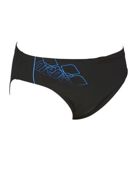 COSTUME ARENA UOMO SLIP NUOTO PISCINA BRIEF NERO BLU - TOP LEVEL SPORT