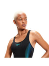 COSTUME PISCINA SPEEDO DONNA INTERO MUSCLEBACK BLU ACQUARIUM - TOP LEVEL SPORT