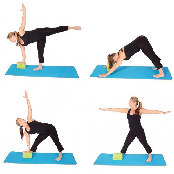 MATTONE YOGA TOORX - BRICK - BLOCCO YOGA PILATES - TOP LEVEL SPORT
