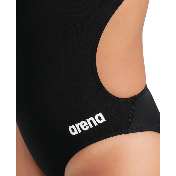 COSTUME NUOTO ARENA DONNA INTERO SPALLINA STRETTA PISCINA SOLID WOMAN SWIMSUIT - TOP LEVEL SPORT