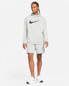 FELPA NIKE DRI-FIT TRAINING CROSSFIT SWOOSH UOMO GRIGIA - TOP LEVEL SPORT