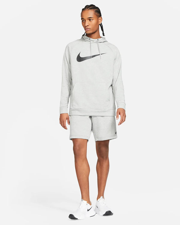 FELPA NIKE DRI-FIT TRAINING CROSSFIT SWOOSH UOMO GRIGIA - TOP LEVEL SPORT