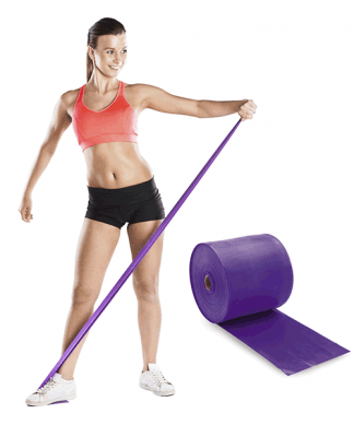 ELASTICO ALLENAMENTO - FASCIA ELASTICA WORKOUT YOGA PILATES - TOP LEVEL SPORT