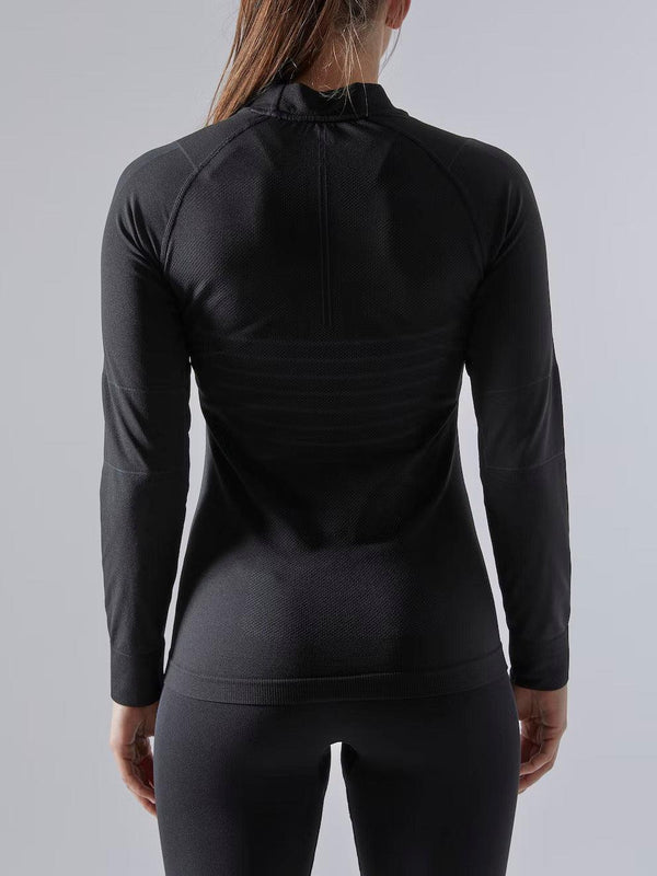 MAGLIA TERMICA CRAFT DONNA MANICA LUNGA ACTIVE INTENSITY NERA - TOP LEVEL SPORT