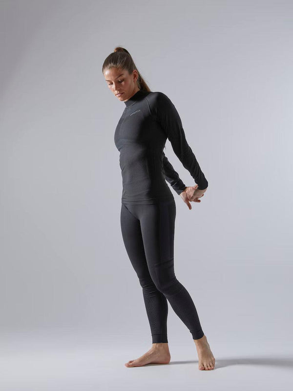 MAGLIA TERMICA CRAFT DONNA MANICA LUNGA ACTIVE INTENSITY NERA - TOP LEVEL SPORT