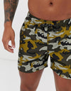 BOXER MARE NIKE COSTUME UOMO NUOTO PISCINA COSTUMI GREEN CAMO - TOP LEVEL SPORT