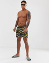 BOXER MARE NIKE COSTUME UOMO NUOTO PISCINA COSTUMI GREEN CAMO - TOP LEVEL SPORT