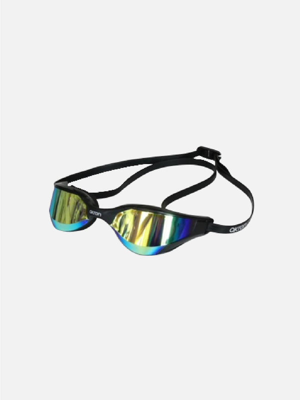 OCCHIALINI AKRON EAGLE MIRRORED LENTE SPECCHIATI MIRROR NERO ORO - TOP LEVEL SPORT