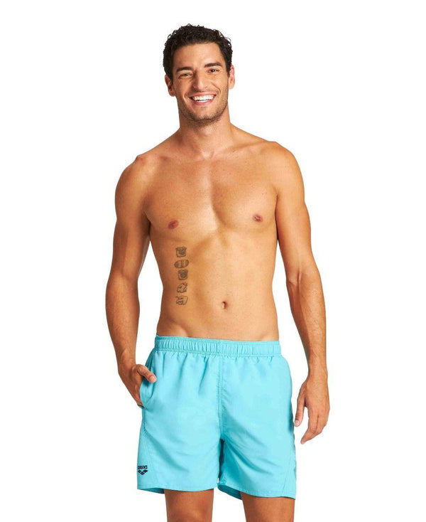 BOXER MARE ARENA COSTUME UOMO NUOTO PISCINA COSTUMI AZZURRO - TOP LEVEL SPORT