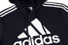 FELPA TUTA ADIDAS ESSENTIALS ORIGINALS UOMO CAPPUCCIO BLU SCURO - TOP LEVEL SPORT