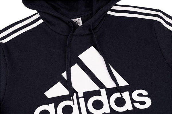 FELPA TUTA ADIDAS ESSENTIALS ORIGINALS UOMO CAPPUCCIO BLU SCURO - TOP LEVEL SPORT